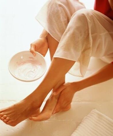 Frotar para as varices